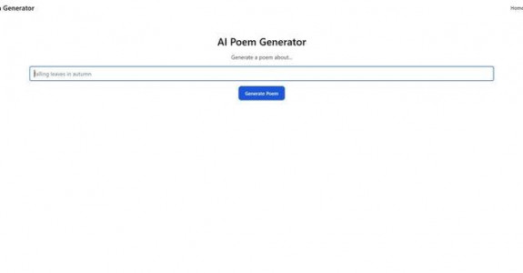 AI Poem Generator