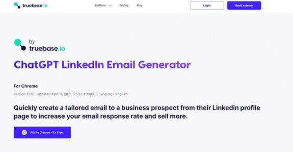 ChatGPT LinkedIn Email Generator